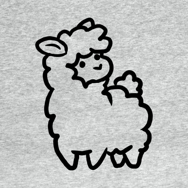 Squishy Llama by Jossly_Draws